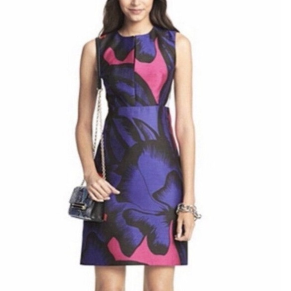 Like new Diane von Furstenberg Yvette Silk Cotton Blend Floral Poppy Dre… - Picture 2 of 16